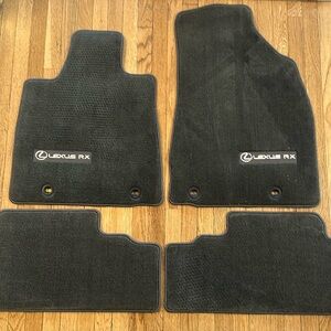 NWOT Lexus RX350 OEM Carpet Floor Mats (4-piece set)